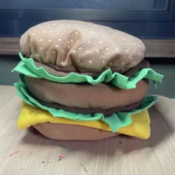 맥도날드 버거 봉제 인형