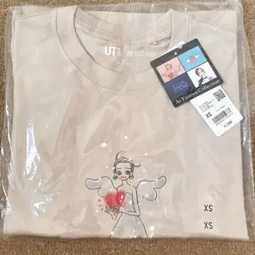 유니클로 야자와 아이 콜라보 티셔츠 XS 완판템