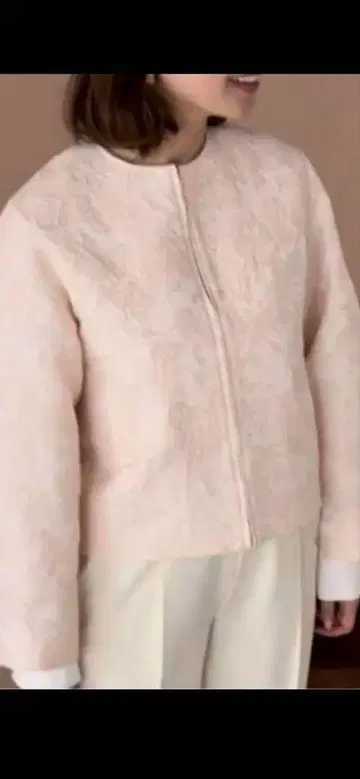 OHGA FLOWER JACKET 핑크