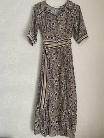 레이디 아젤 RADYAZEL 스트라이프 도킹 셔츠 원피스