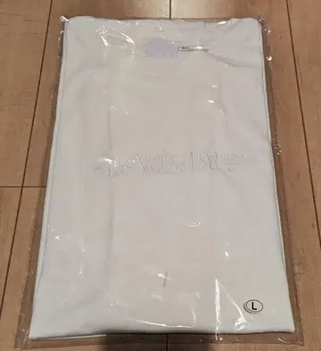 미개봉 The White Lounge T-shirt 화이트 L 사이즈