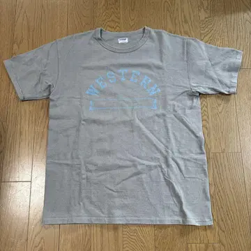 웨어하우스 DUBBLEWORKS 그레이 티셔츠 WESTERN