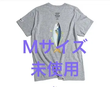 아이리 낚시 클럽 샤쿠 아지 티셔츠 사이즈 M