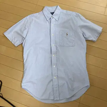 Ralph Lauren 라이트 블루 반팔 셔츠