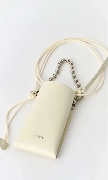 Ujoh 우조 BALL CHAIN HANDLE POUCH