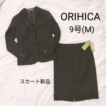 ORIHICA 오리히카 정장 셋업 스커트 블랙 M 9호 무지