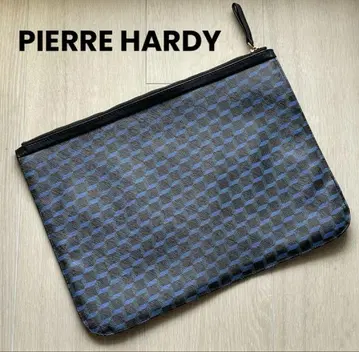 Pierre Hardy 피에르 아르디 큐브 패턴 가죽 클러치 백