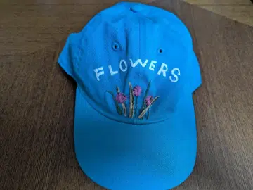 mountain wappen FLOWERS 자수 파랑 캡