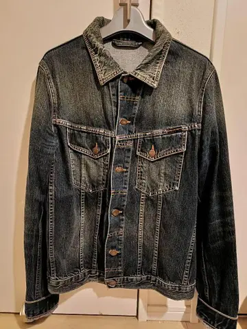 레어 이탈리아제 NudieJeans TERRY 자켓 M