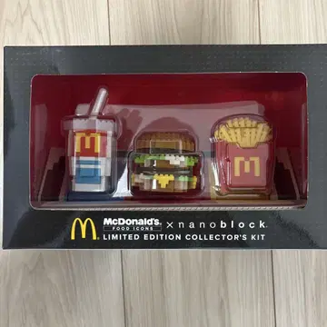 McDonald's x nanoblock 한정판 컬렉터즈 키트
