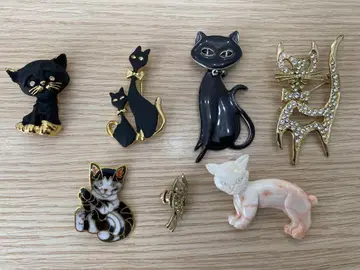 고양이 브로치
