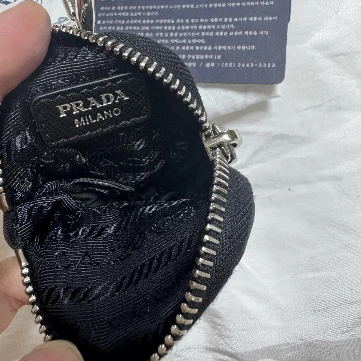 プラダ　PRADA　ハンドバッグ　レザー　ポーチ　正規品 セール】プラダ PRADA PRADA ハンドバッグ 1BC239 2CYS レザー