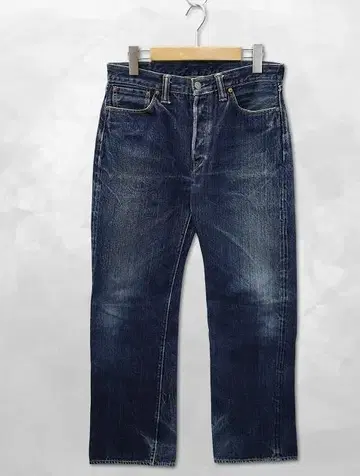 더 플랫 헤드 3005XX 14.5oz 스트레이트 데님 팬츠 32