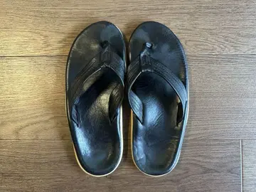 ISLAND SLIPPER 아일랜드 슬리퍼 샌들 블랙 사이즈 9