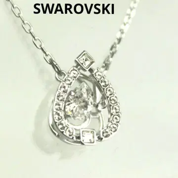 새상품급 SWAROVSKI 댄싱 스톤 목걸이