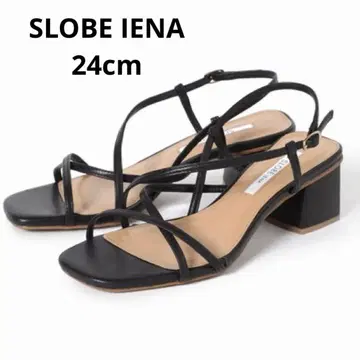 SLOBE IENA 스퀘어 힐 샌들