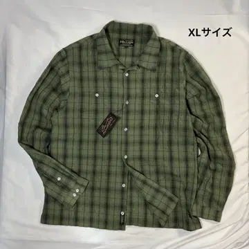 빈 앤 에이지 라이트 셔츠 그린 XL 사이즈