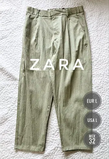 ZARA 자라 Jogger Fit 팬츠 남성용 시원한 택 포함 미사용