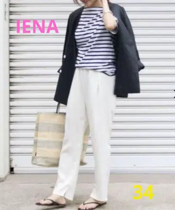 IENA 새틴 이지 팬츠 34