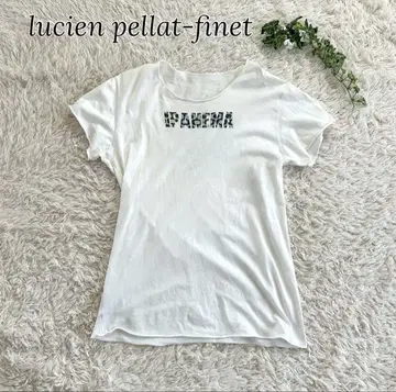 루시앙페라피네 반팔 티셔츠 백 마리화나 코튼 컷