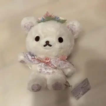 레어 코리락쿠마 플라워 티타임 플라워 포징 봉제 인형