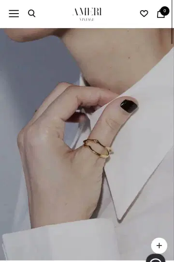 마리아 블랙 아이리스 링