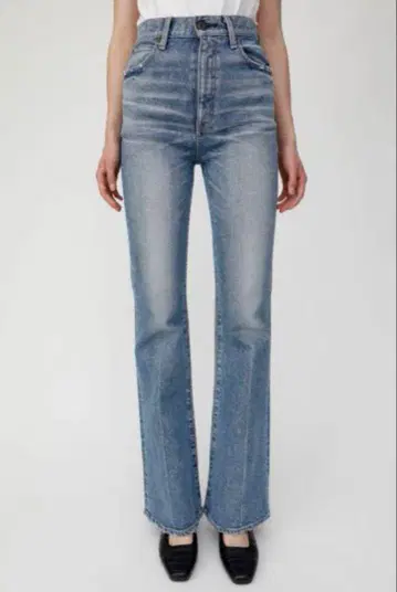 MOUSSY MVS FLARE(L) 롱 24인치 플레어 데님 BLU