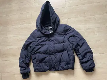 remiel 네이비 후드 부착 다운 자켓 XL