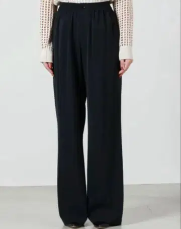 HYKE 하이크 STRETCH WIDE LEG PANTS