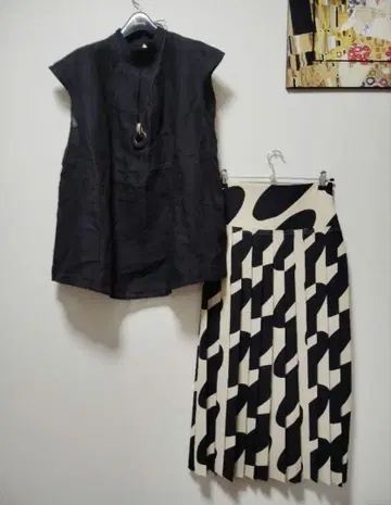 새상품급 마리메꼬 Marimekko slitti lincci 스커트