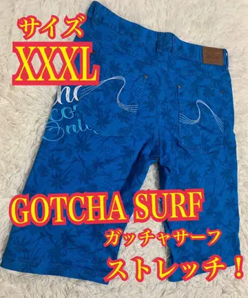 GOTCHA SURF 하프 팬츠 스트레치 숏팬츠 자수 로고 XXXL