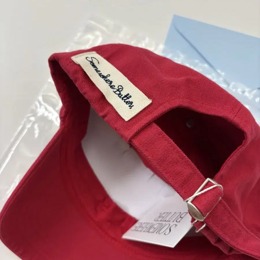 Somewhere Butter Fresh Ball Cap Hat Red on Bunjang Global Site.
