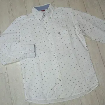 새상품급/Hush Puppies/허시파피/셔츠/올 패턴/버튼 다운/