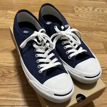 컨버스 잭 파셀 네이비 28.0cm 1회 착용한 새상품급