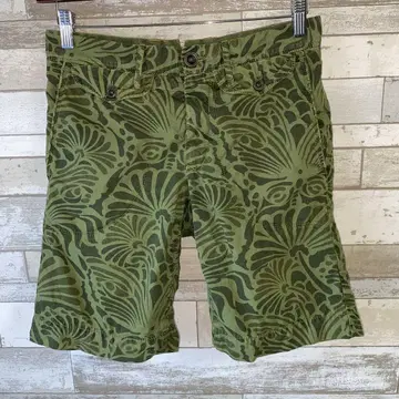 INCOTEX SLACKS 올 패턴 숏 팬츠 size29 루마니아산