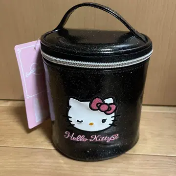 헬로키티 윙크 키티 메이크업 가방 블랙
