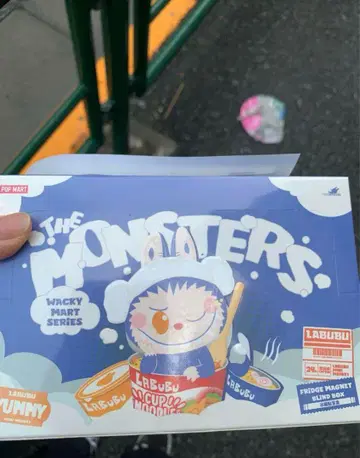 THE MONSTERS Wacky Mart 시리즈 마그넷 1 모듬