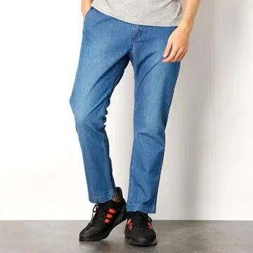 Helly Hansen HOE21816 데님 블루 스트레이트 팬츠