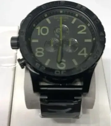 닉슨 nixon 51-30 크로노 매트 블랙 미사용품