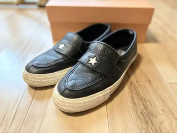 CONVERSE ADDICT ONESTAR LOAFER 가죽 블랙