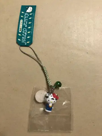 HELLO KITTY 헬로키티 기요사토 버전 네자케 스트랩 소 패턴