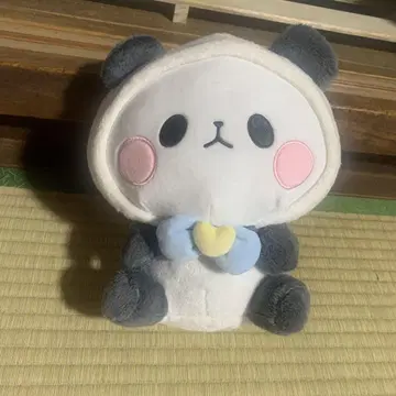 모찌모찌 판다 후드 봉제 인형