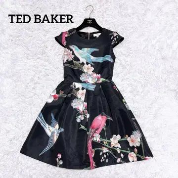 ted baker 보타니컬 버드 드레스 원피스 플레어 새 꽃무늬
