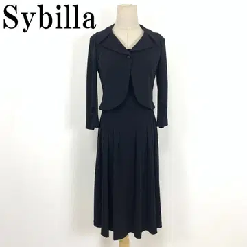 LA7342 시빌라 슬리브리스 원피스 셋업 블랙 M