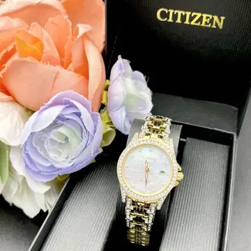 작동 손목시계 CITIZEN 시티즌 솔라 드레스 쉘 다이얼 G52