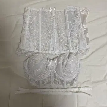 화이트 브라이덜 이너 세트