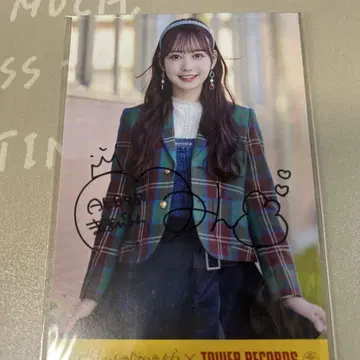 AKB48 아이돌이 아니었다면 타워 레코드 엽서 오모리 마호 사인