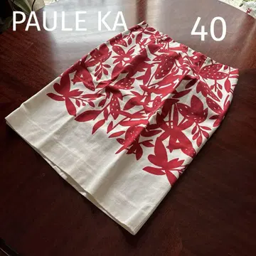 PAUL KA 폴 카 스커트 플라워 꽃