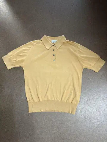 존스메들리 반팔 피케 셔츠 COMMON FIT S 라이트 카멜