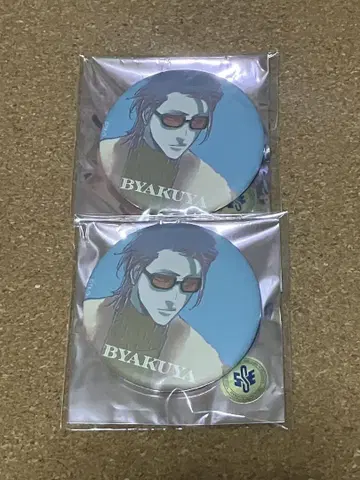 BLEACH 시라야 매트 캔뱃지 Klub Outside